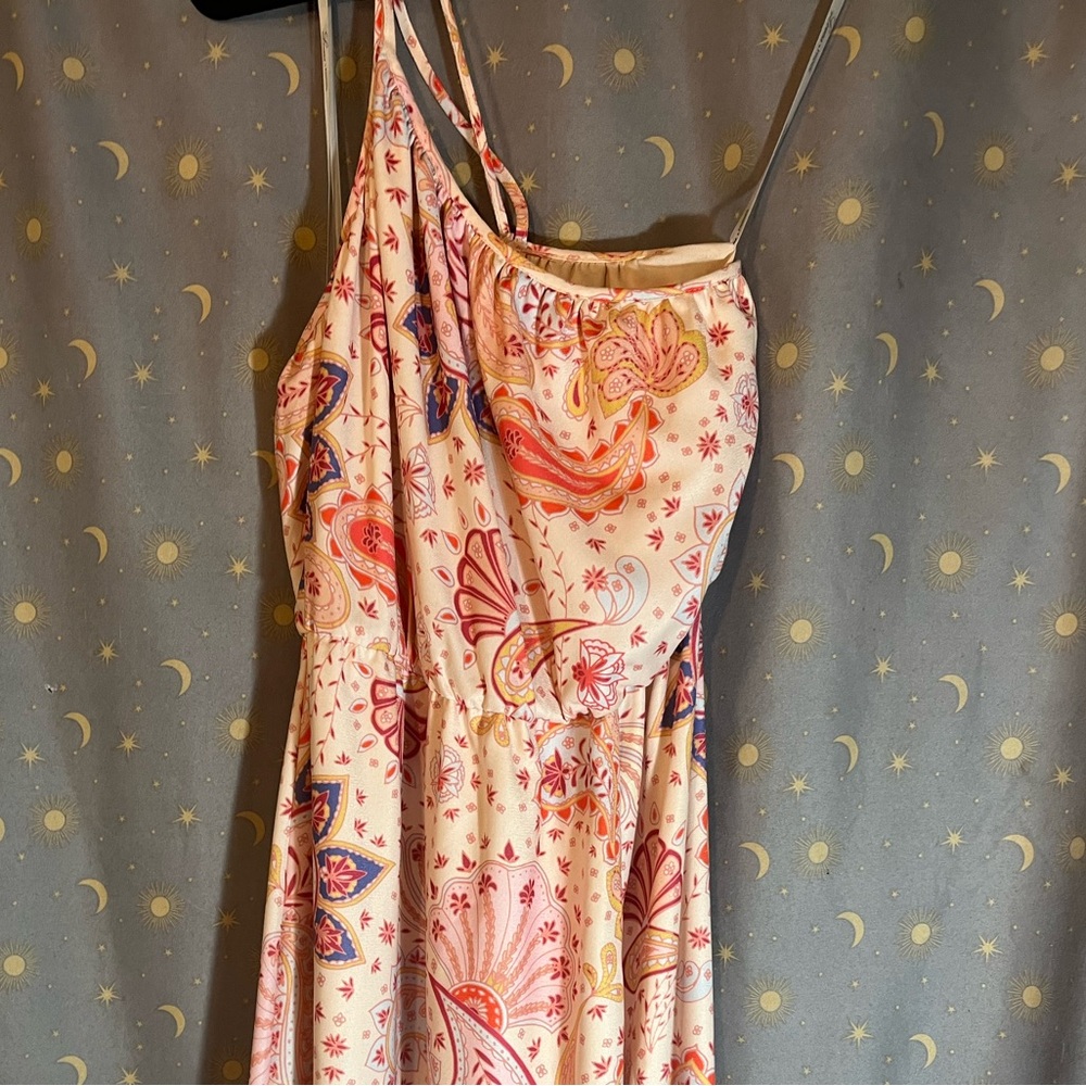 GWP! NWT LOVERS & FRIENDS VALENTINA MAXI DRESS SIZE XS PAISLEY MULTI MIX PRINT - Picture 5 of 16